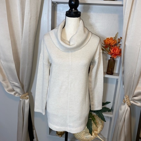 Neutral Tone Cowl Neck GUC size Smalll A New Day a.n.d Cozy Elegant Sweater - Picture 6 of 11